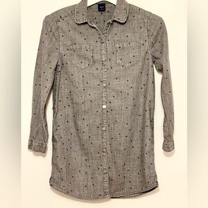 GAP Kids Denim Shirt Dress